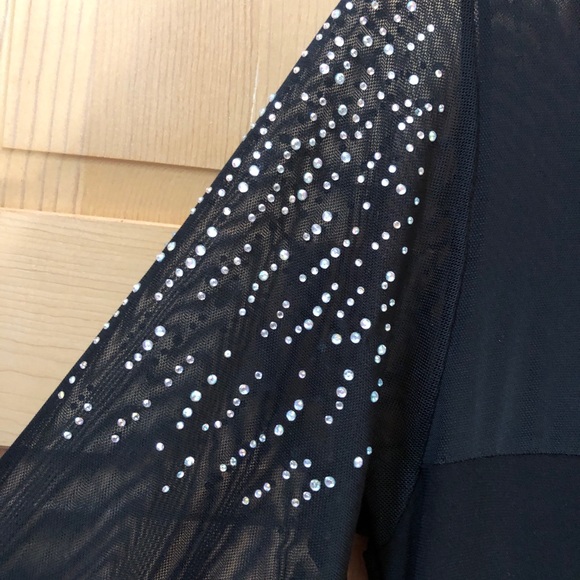 Ladies Party Dress with Rhinestones - Picture 3 of 7